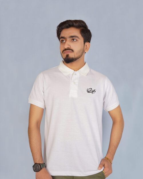 Pehchaan Signature Classic White Polo